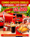 🛒 Combo Cafecito Criollo | 2 Empanadas + Café Caliente – Premium Calera