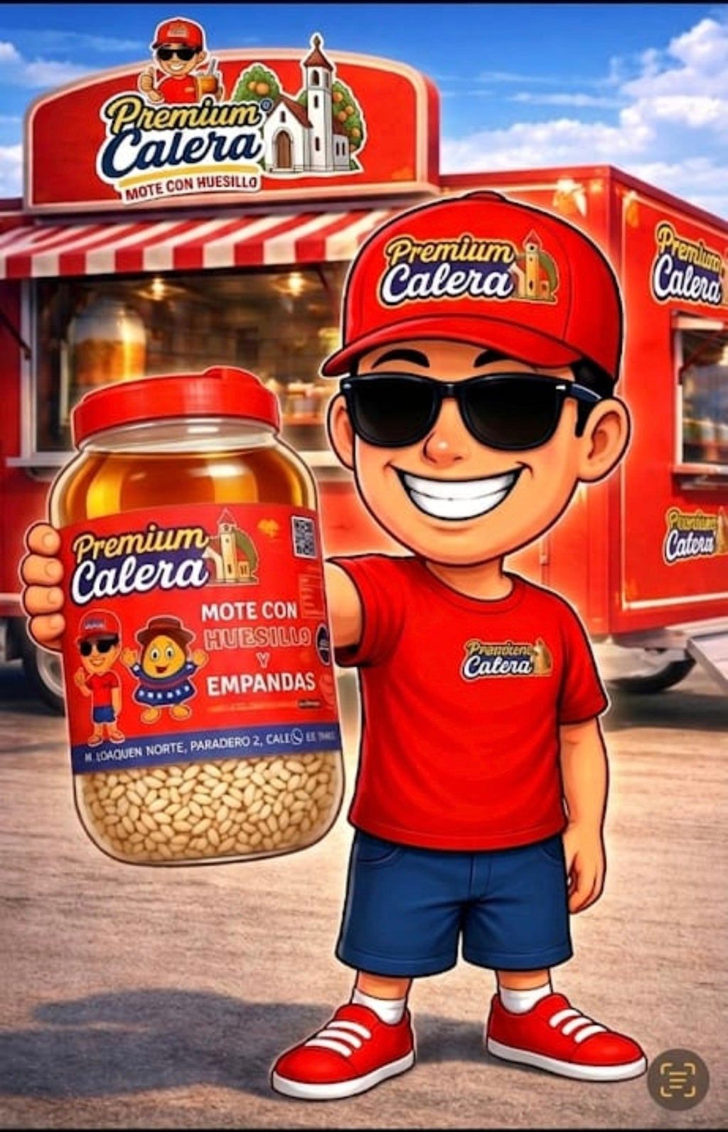 Mote con Huesillo Premium 2 Litros Bidón Recargable