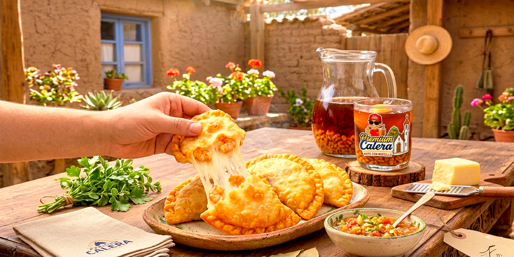 Empanadas de Camarón Queso por Mayor | Masa de 21 cm | Premium Calera
